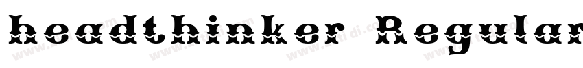 headthinker Regular字体转换 headthinker Regular字体转换